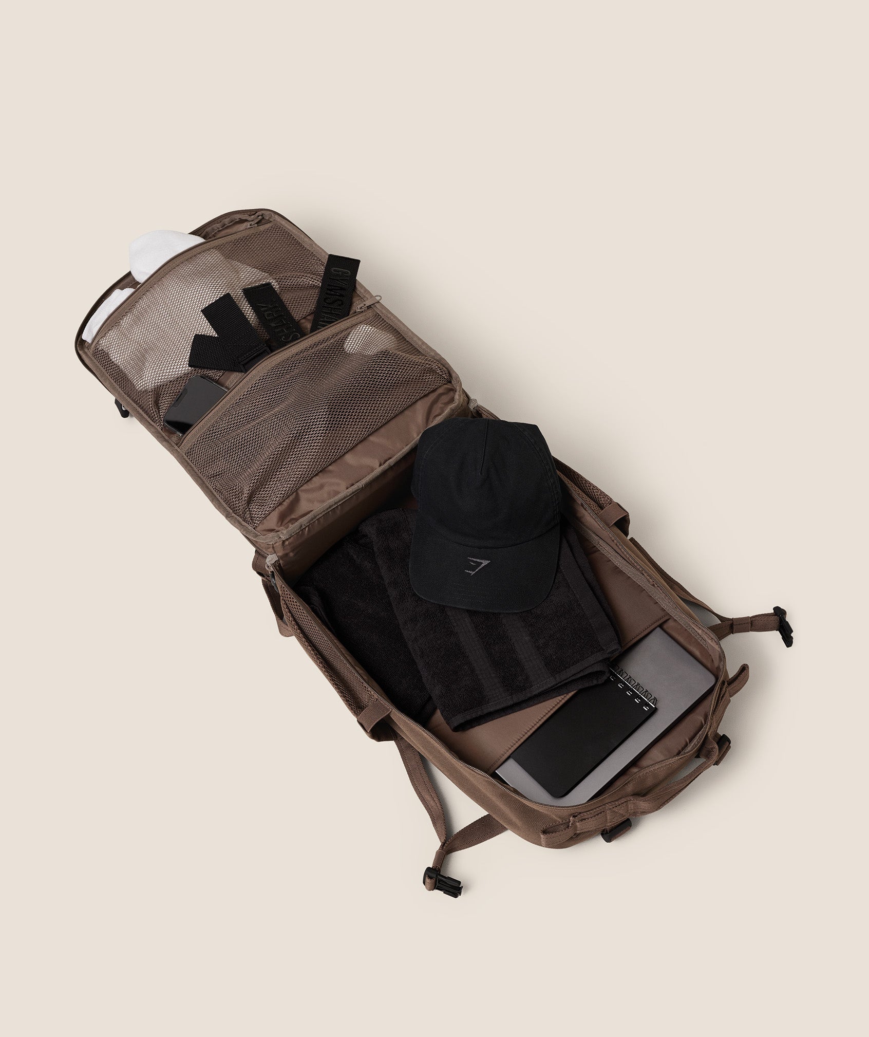 Gymshark Tactical Backpack Soft Brown