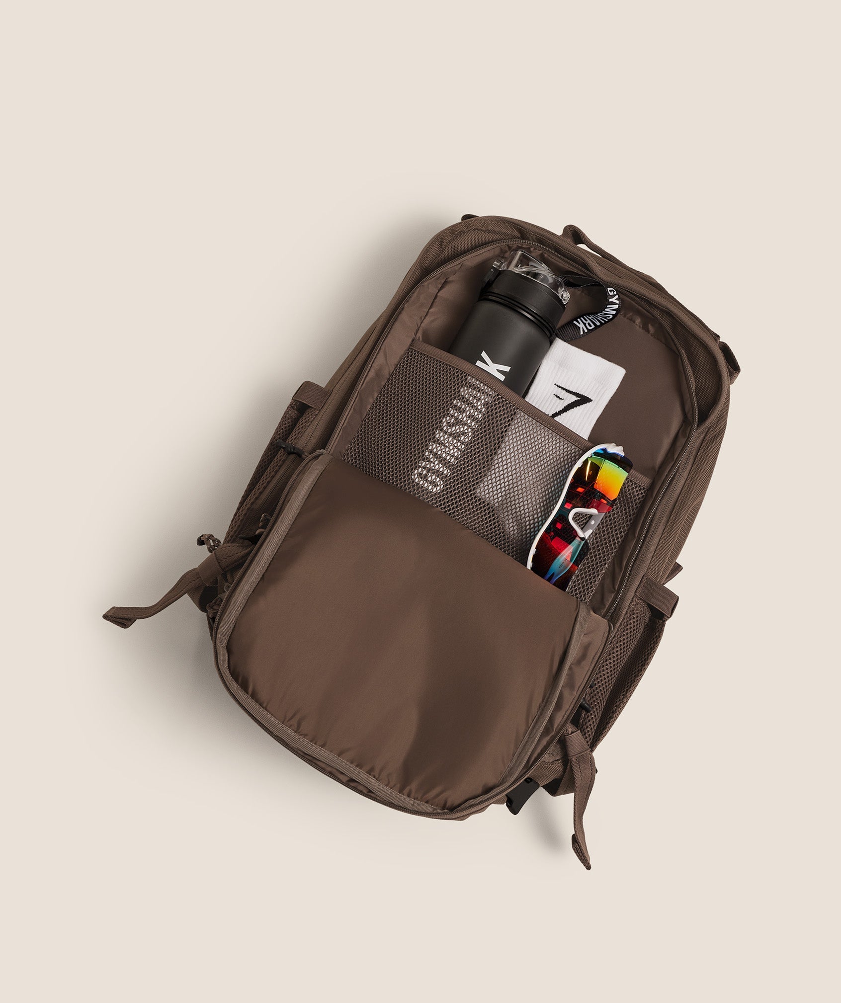 Gymshark Tactical Backpack Soft Brown
