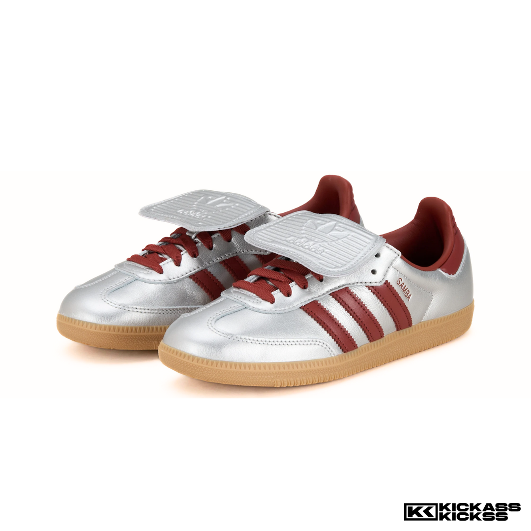 adidas Samba LT Silver Metallic Ruby Gum (W)