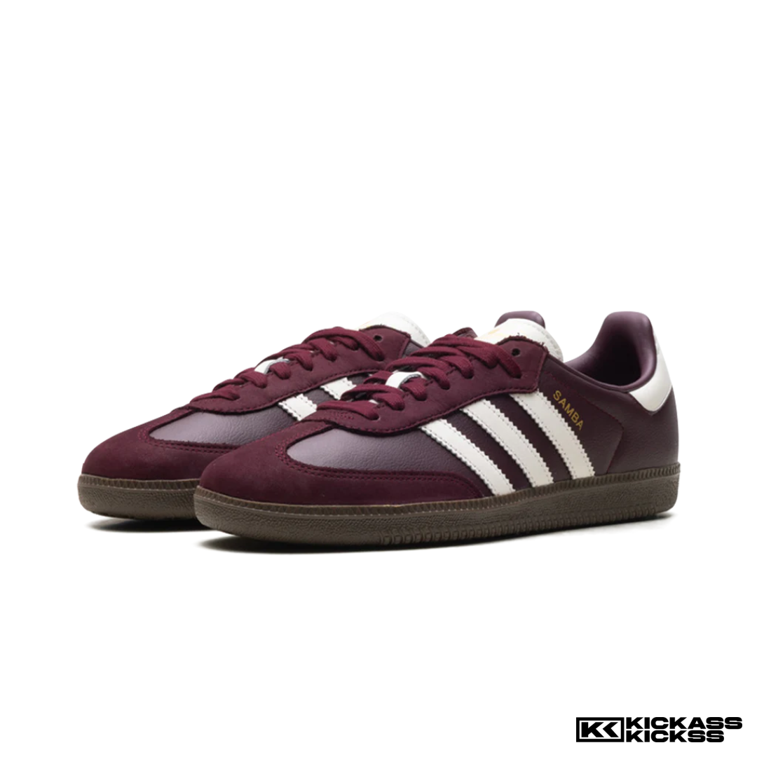 adidas Samba OG Maroon Off White Gum (W)