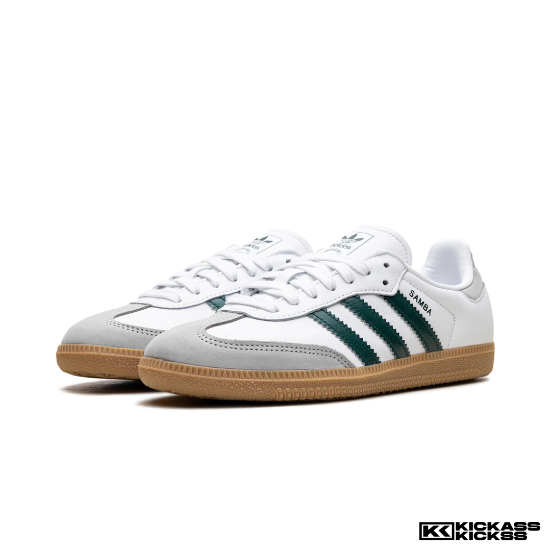 adidas Samba OG White Collegiate Green Gum (W)