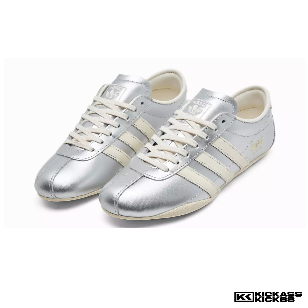 Adidas Tokyo Silver Metallic Cream White