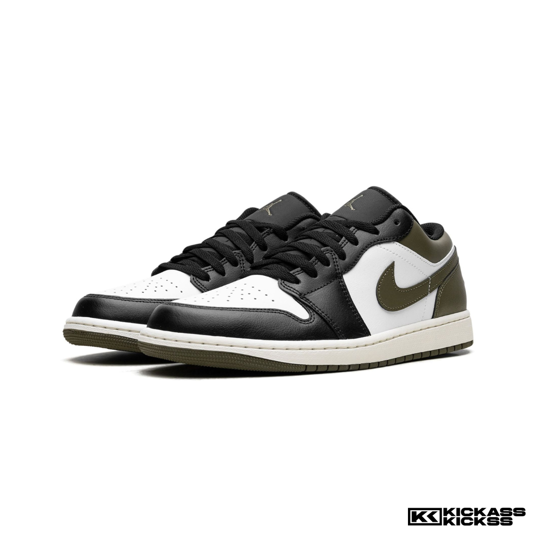 Jordan 1 Low Black Toe Medium Olive