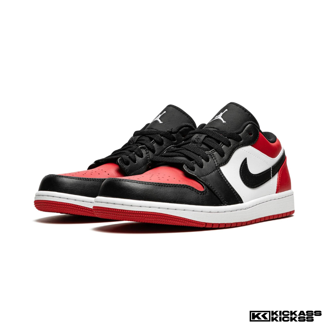 Jordan 1 Low Bred Toe