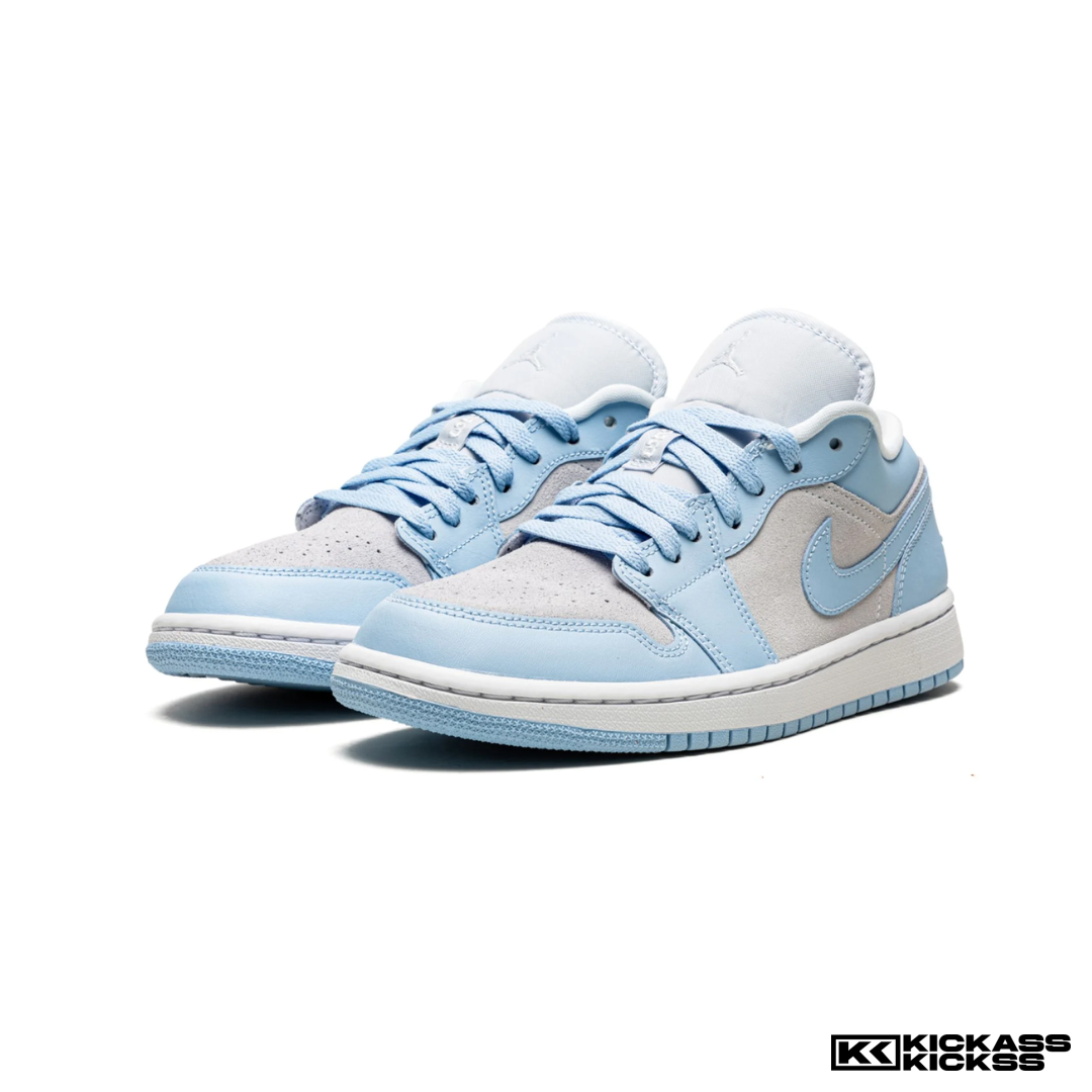 Jordan 1 Low Football Grey Aluminum (W)