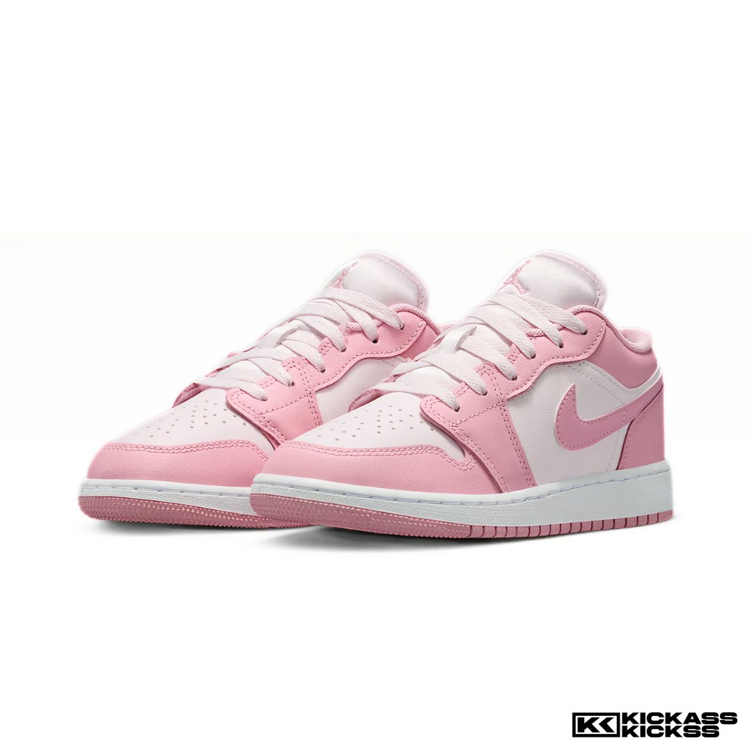 Jordan 1 Low Medium Soft Pink White (GS)