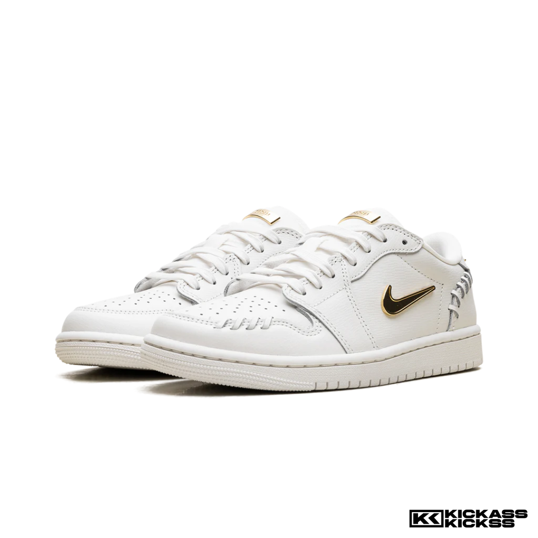 Jordan 1 Low Method of Make Sail Metallic Gold (W)