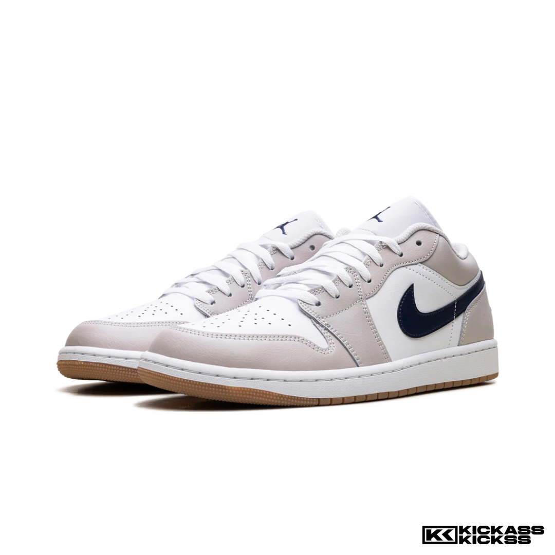 Jordan 1 Low Midnight Navy Neutral Grey