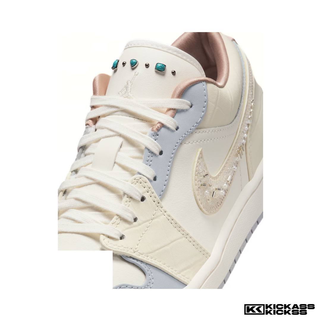 Jordan 1 Low Sail Soft Pearl (W)