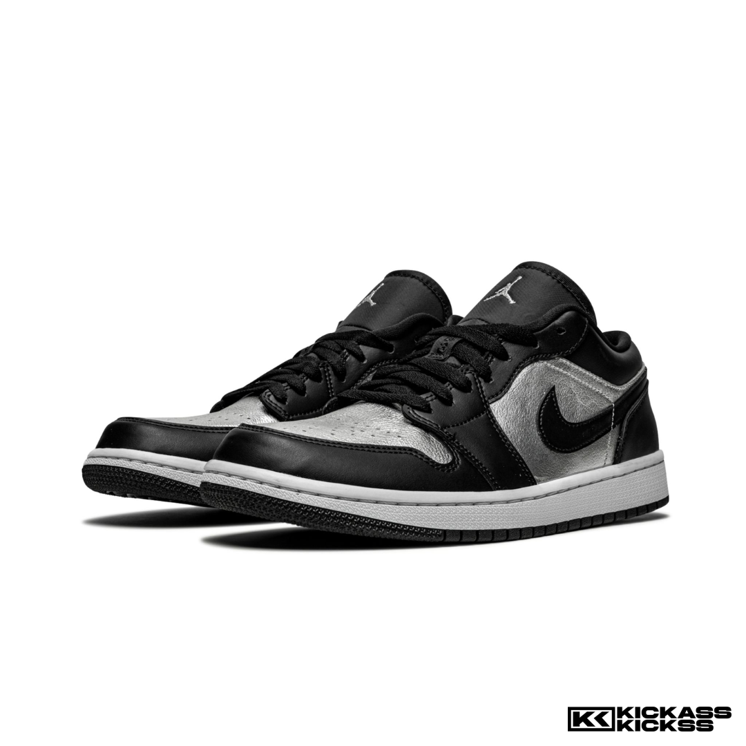 Jordan 1 Low SE Black Metallic Silver (W)