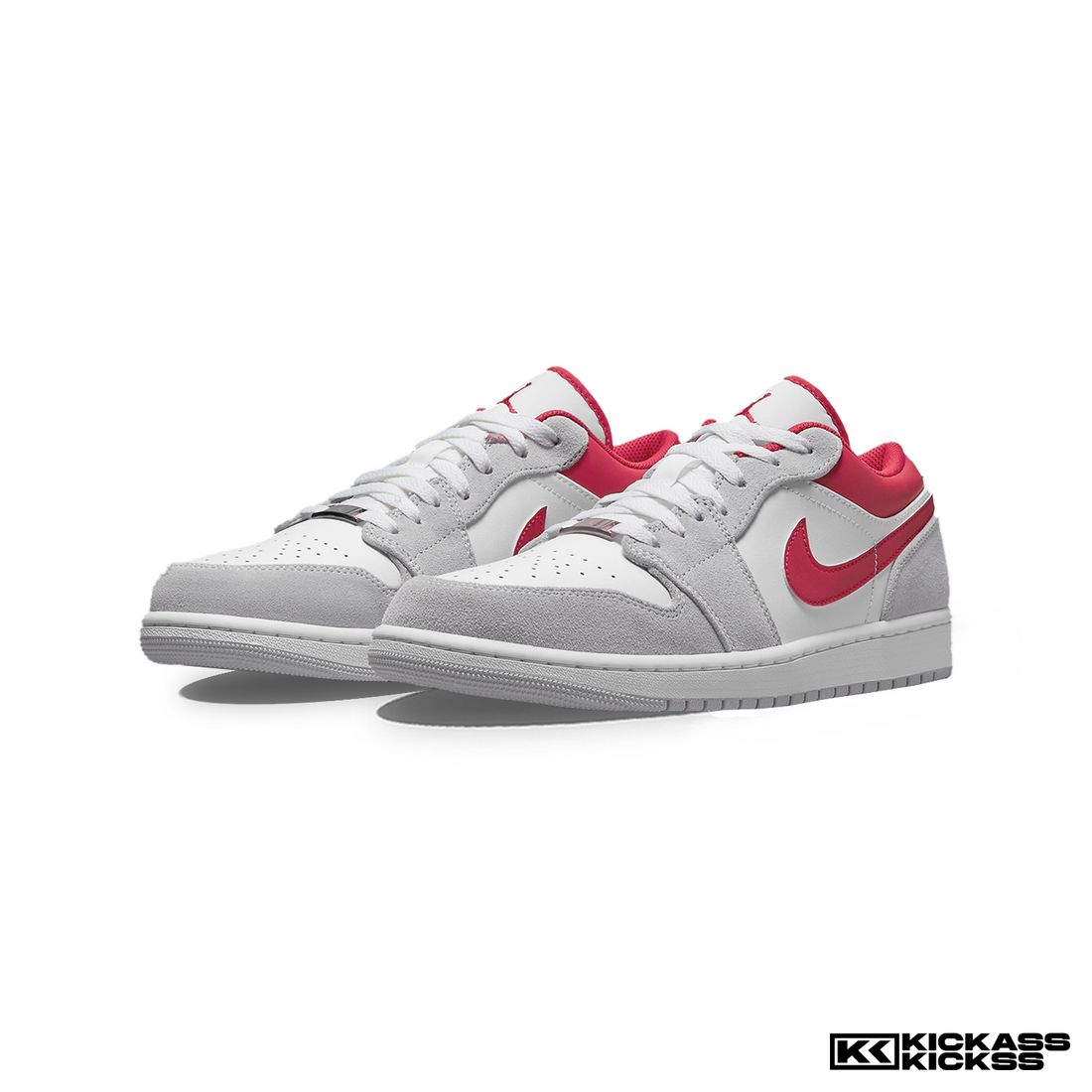Jordan 1 Low SE Light Smoke Grey Gym Red