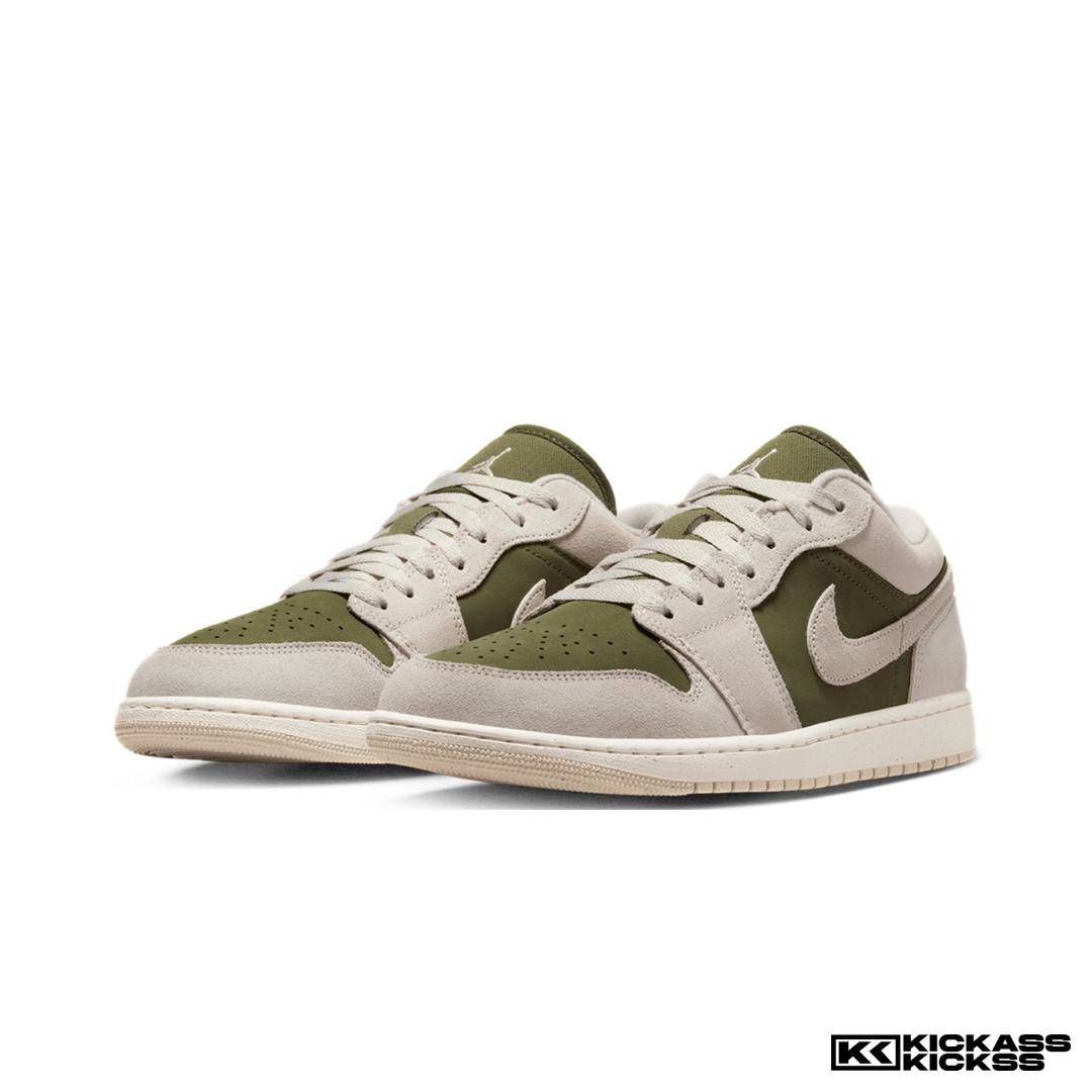 Jordan 1 Low SE Medium Olive Sail