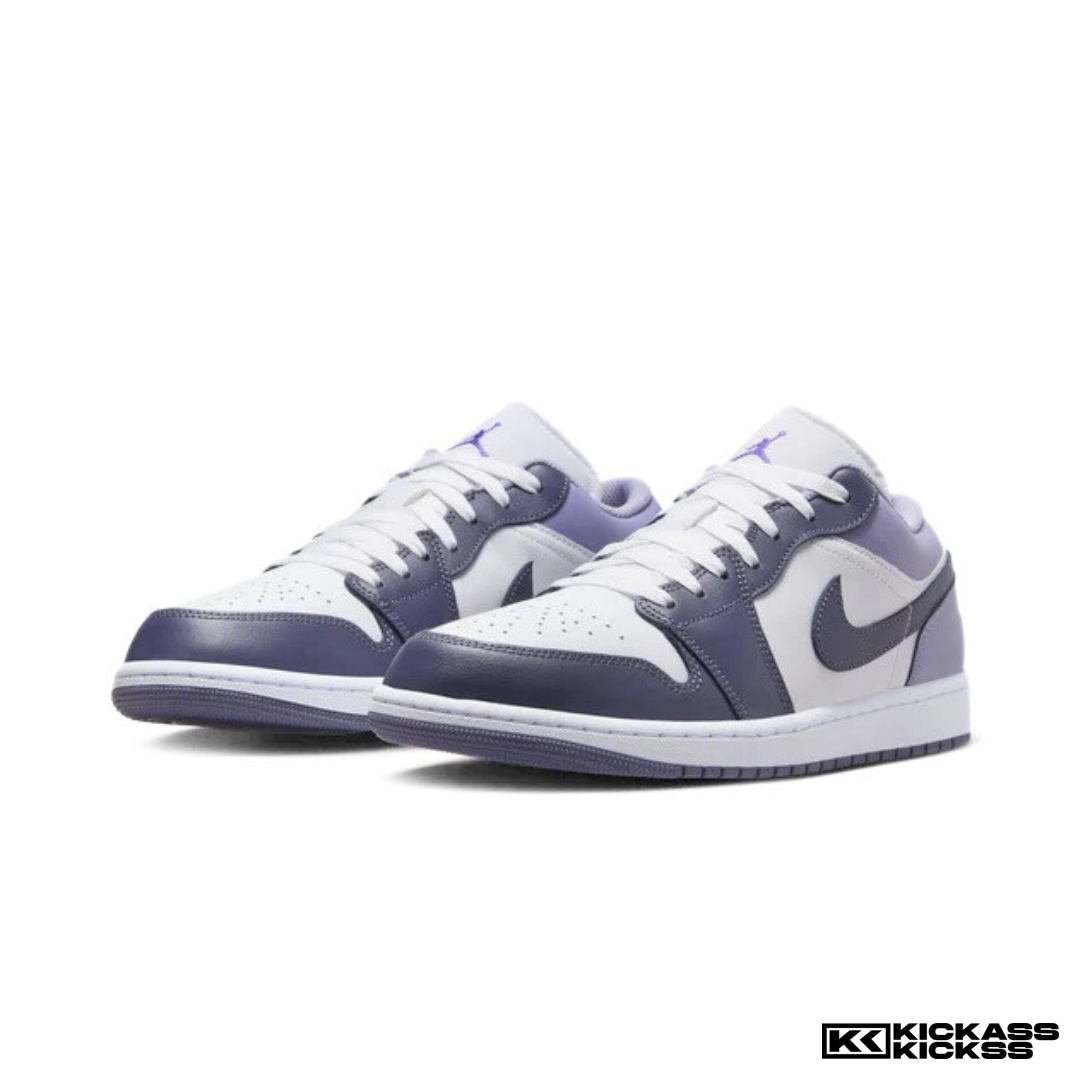 Jordan 1 Low White Purple