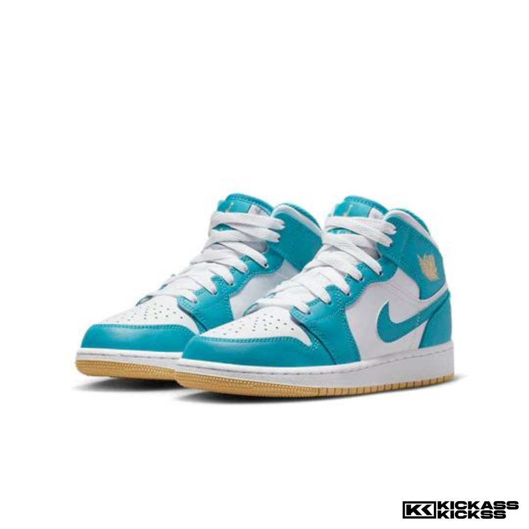 Jordan 1 Mid Aquatone (GS)