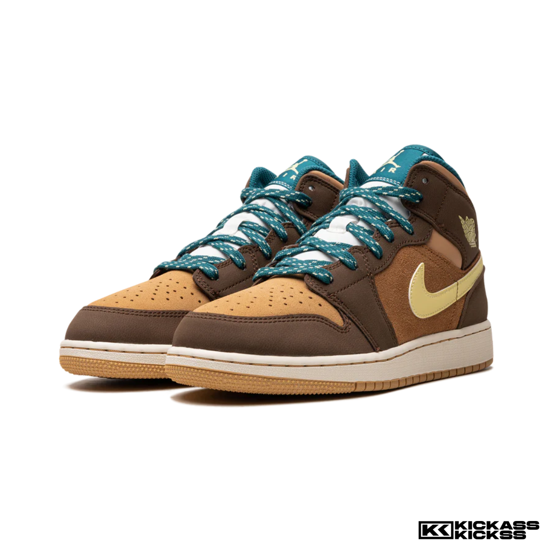 Jordan 1 Mid Cacao Wow (GS)