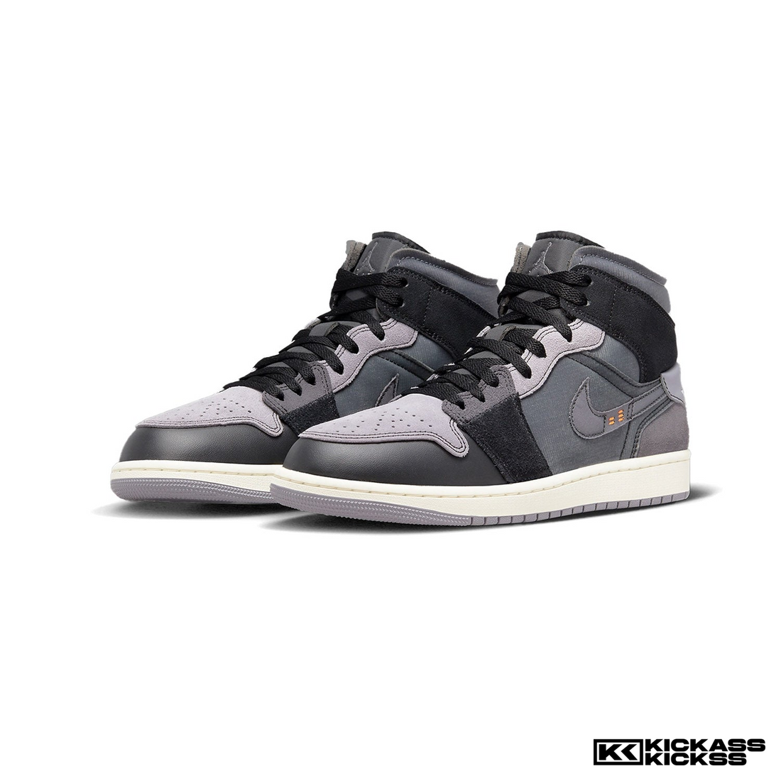 Jordan 1 Mid Craft Inside Out Black