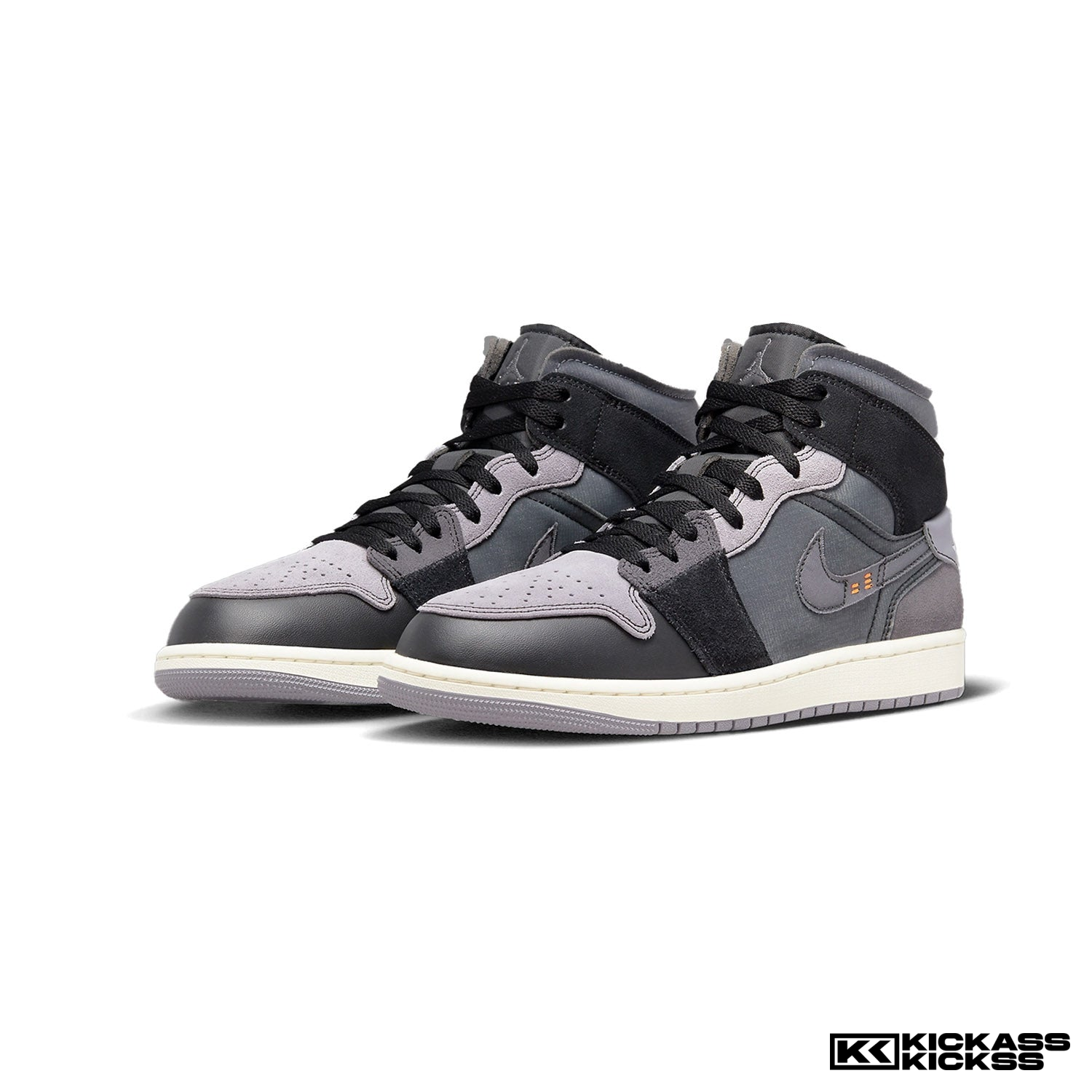 Jordan 1 Mid Craft Inside Out Black