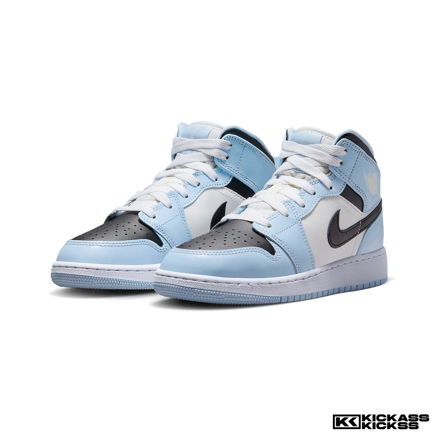 Jordan 1 Mid Ice Blue (GS)