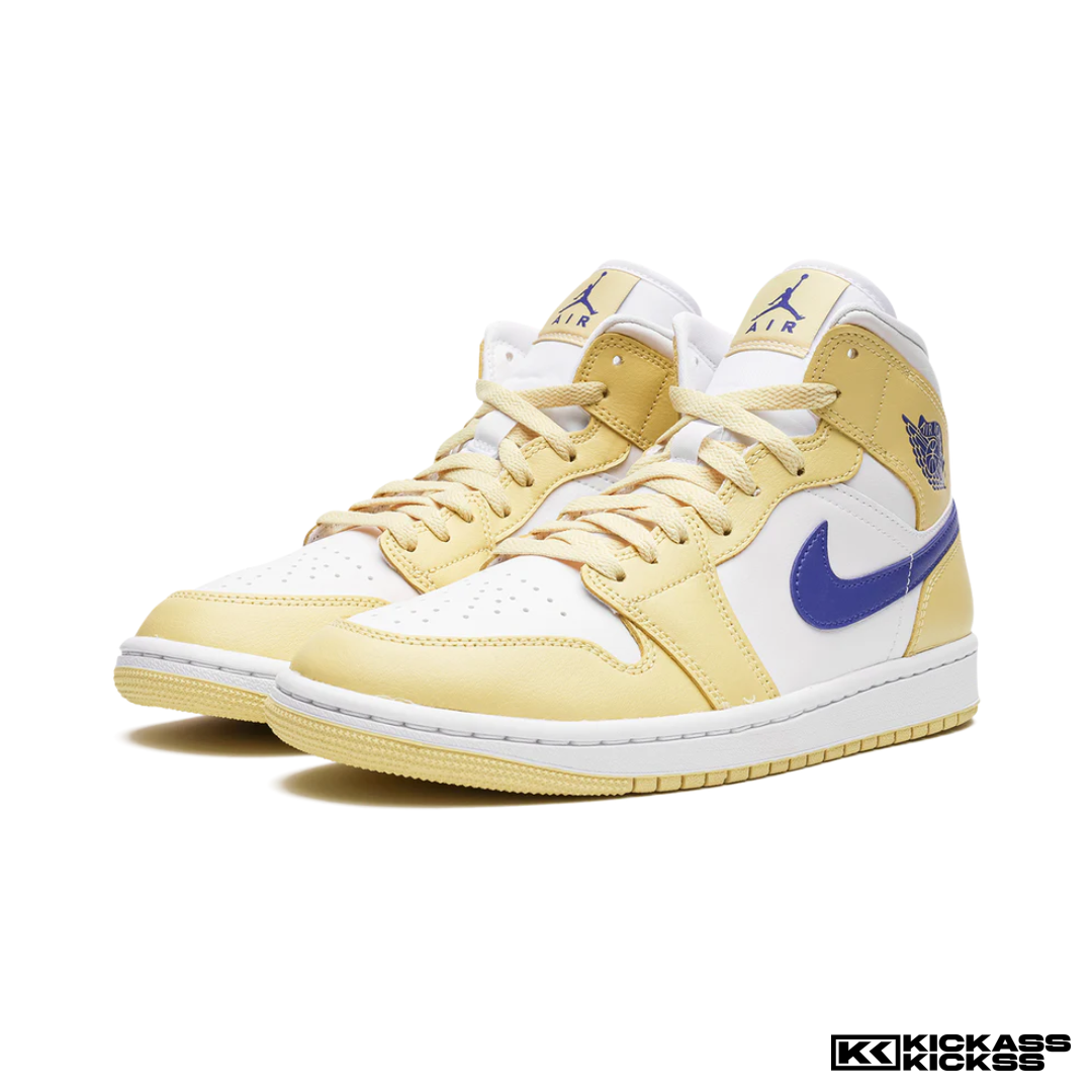 Jordan 1 Mid Lemon Wash Lapis (W)