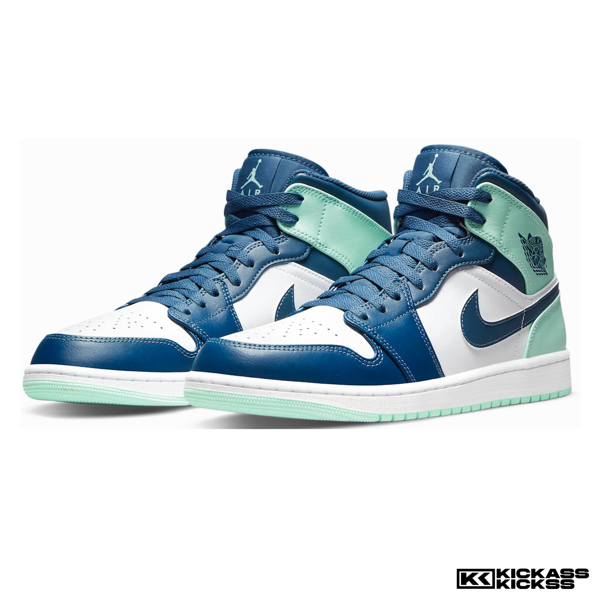 Jordan 1 Mid Mystic Navy Mint Foam