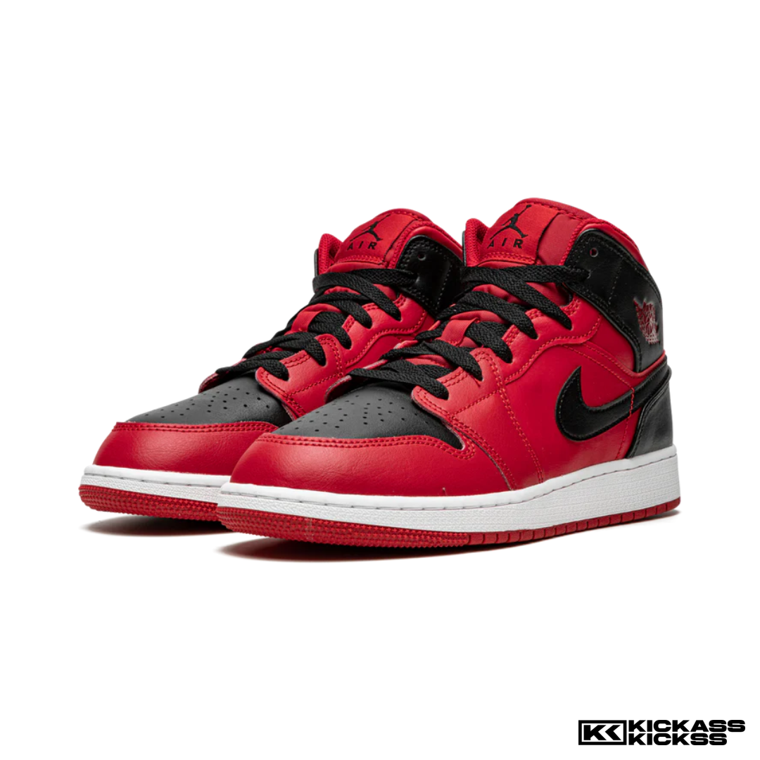 Jordan 1 Mid Reverse Bred (2021) (GS)