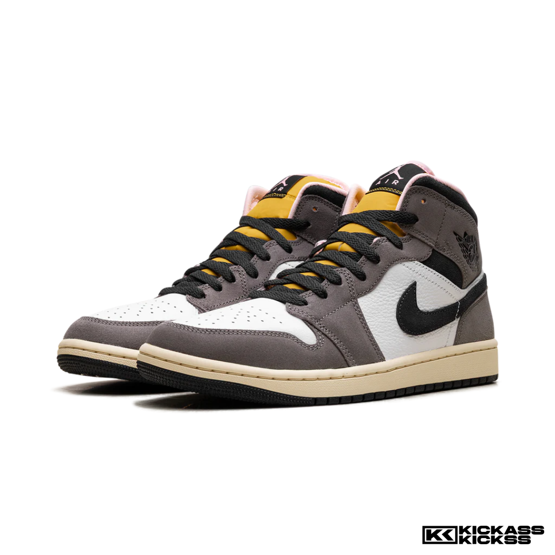 Jordan 1 Mid SE White Cave Stone