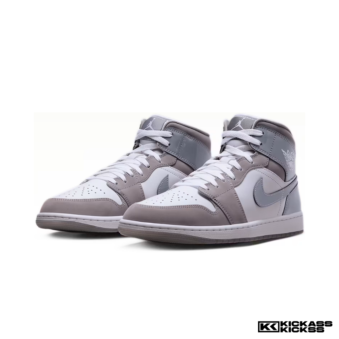 Jordan 1 Mid SE White Medium Grey Cool Grey