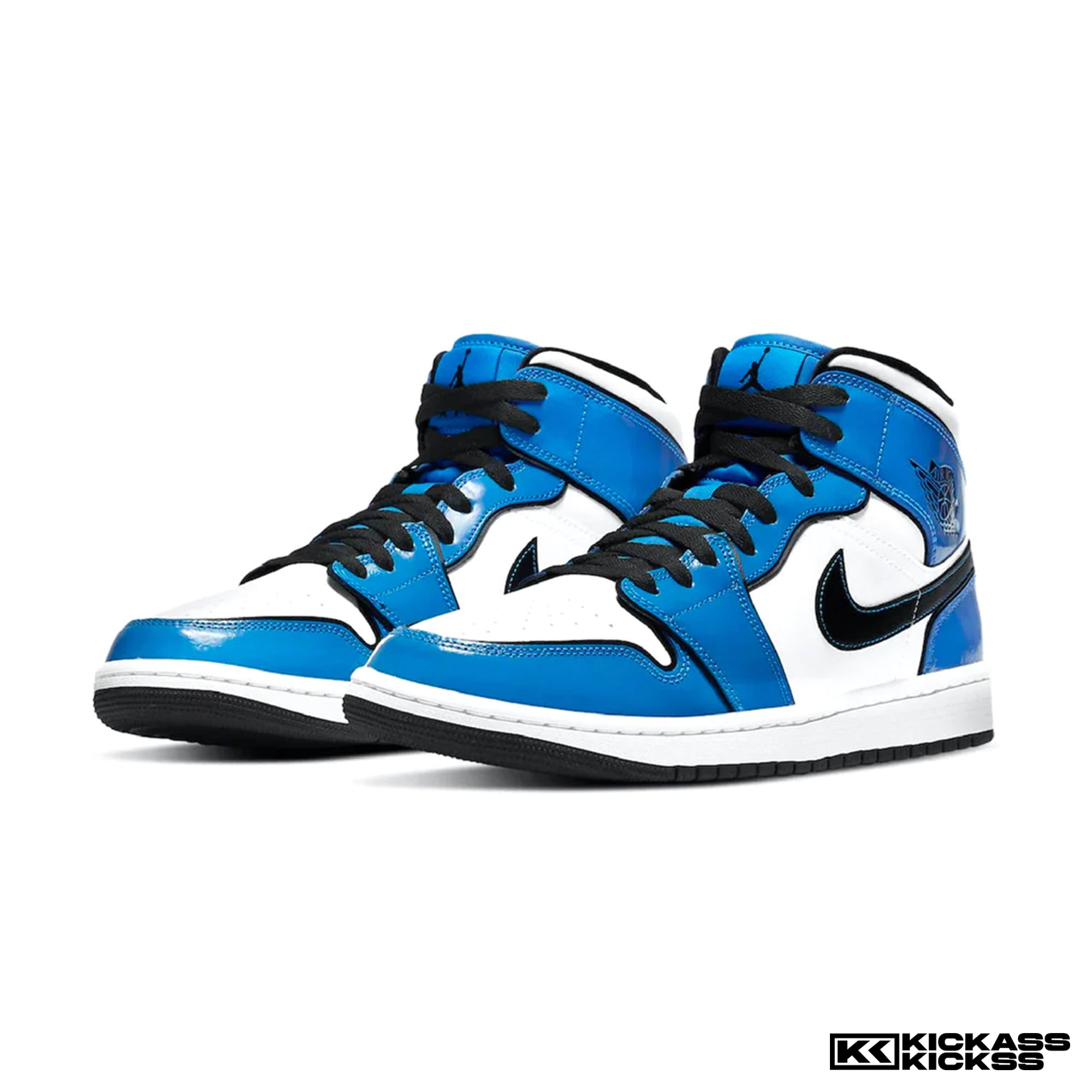 Jordan 1 Mid Signal Blue (GS)