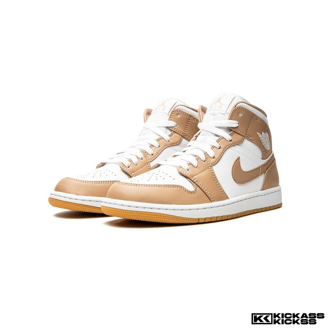 Jordan 1 Mid Tan Gum