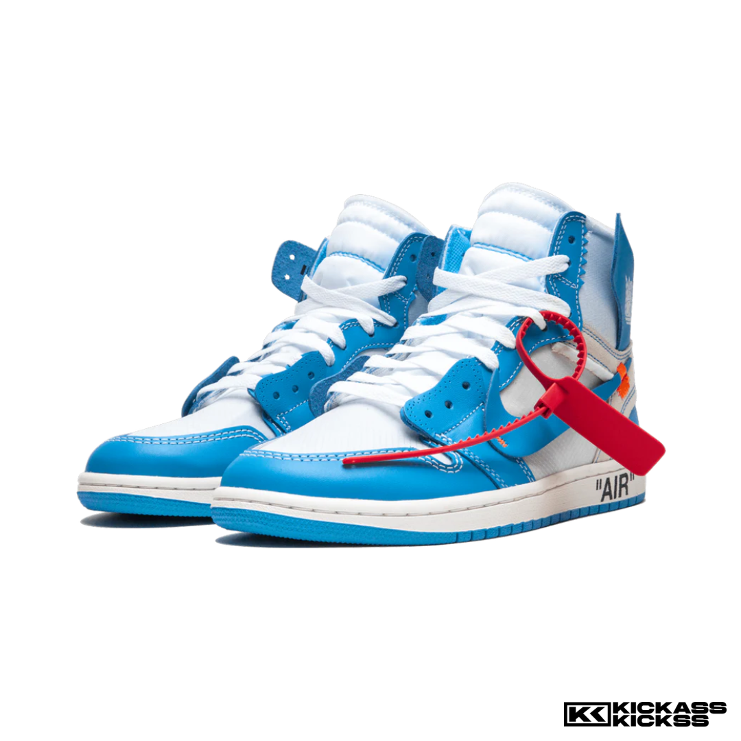 Jordan 1 Retro High Off-White University Blue - Crepdog Crew