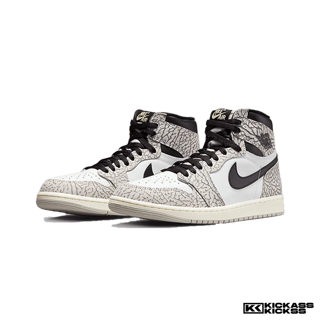 Jordan 1 Retro High OG White Cement