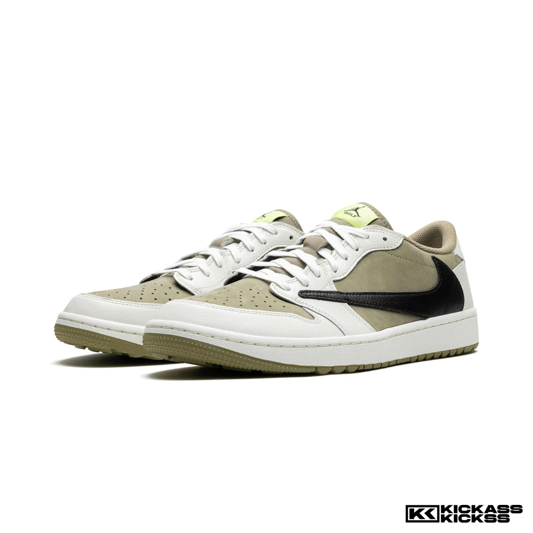 Jordan 1 Retro Low Golf Travis Scott Neutral Olive