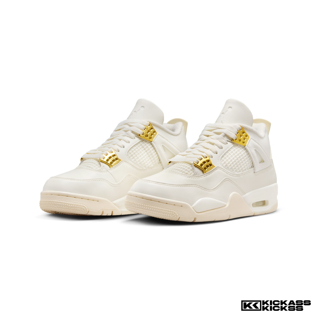 Jordan 4 Retro Metallic Gold (W)