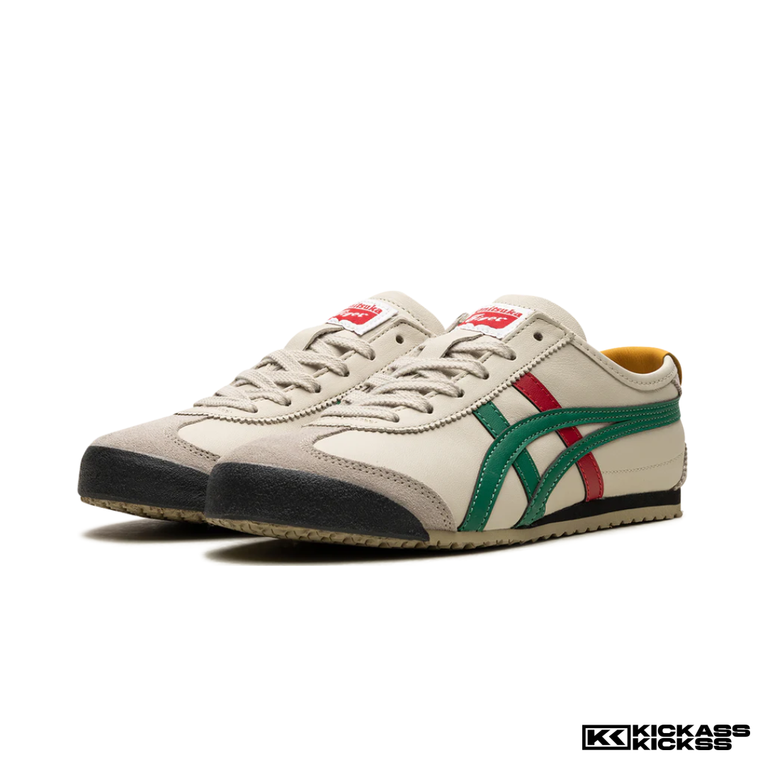 Onitsuka Tiger Mexico 66 Birch Green Red Yellow