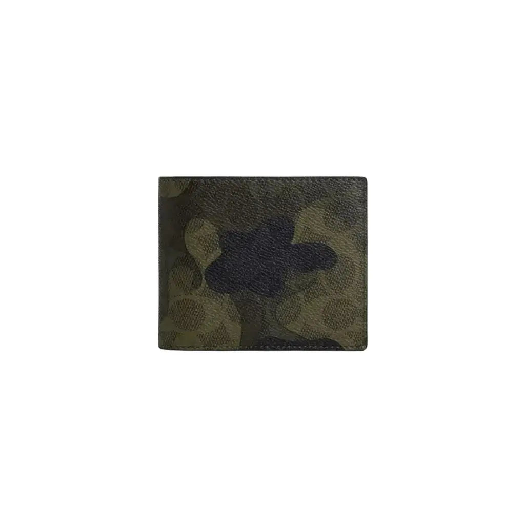3 In 1 Wallet In Signature Camo Print