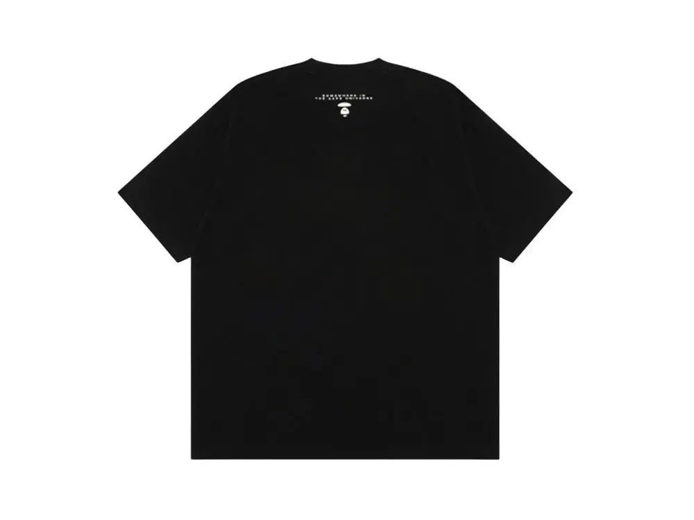 A Bape By A Bathing Ape The Aape University tee Black