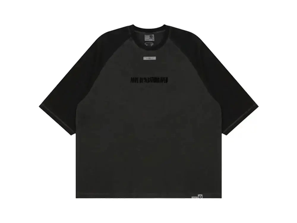 Aape By *A Bathing Ape® logo-embroidered cotton T-shirt