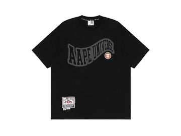Aape T-shirt with logo Black