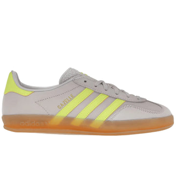 Adidas Gazelle Indoor Silver Dawn Solar Yellow