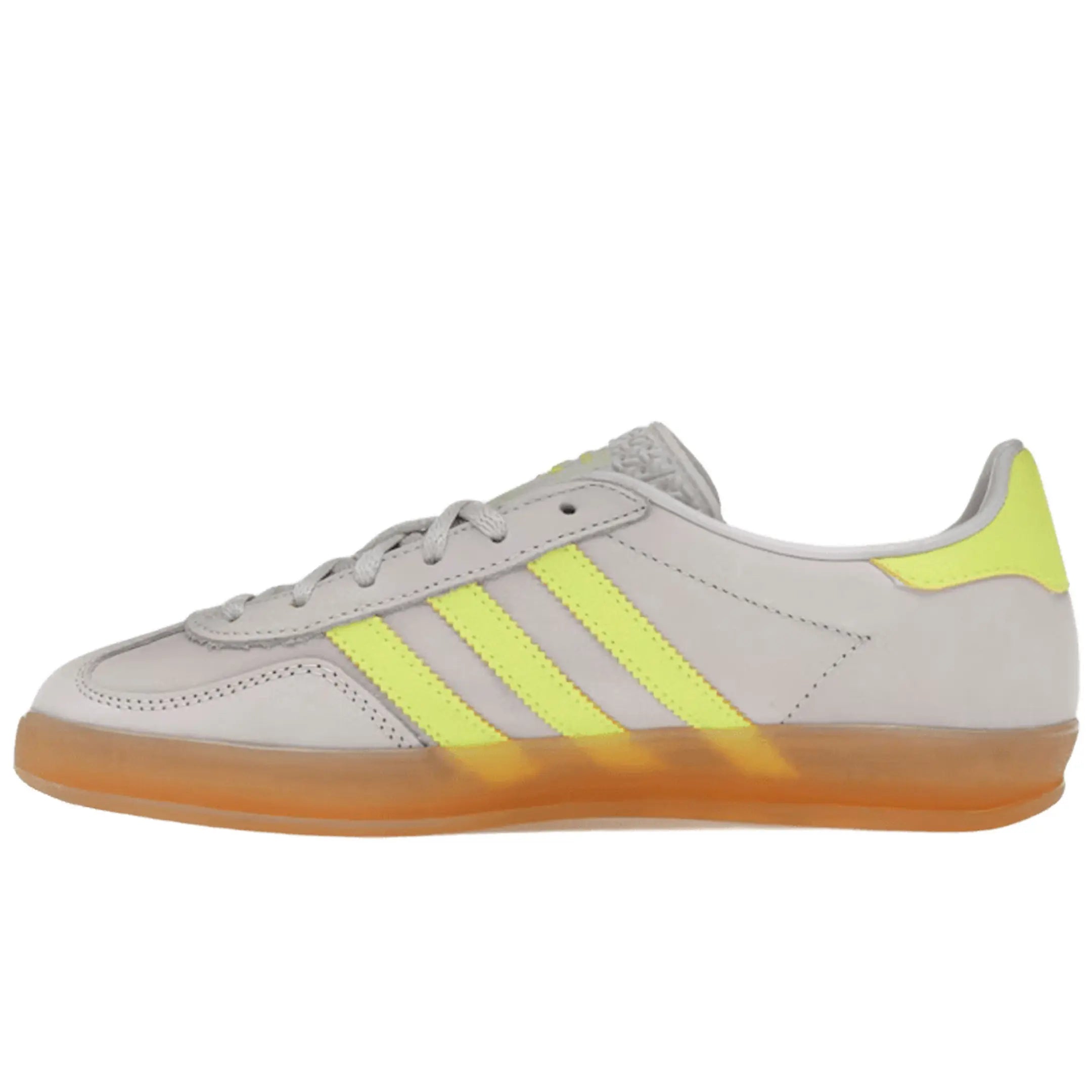 Adidas Gazelle Indoor Silver Dawn Solar Yellow