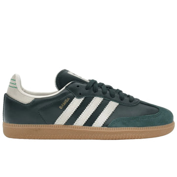 Adidas Samba OG Shadow Green Cream White Gold Metallic