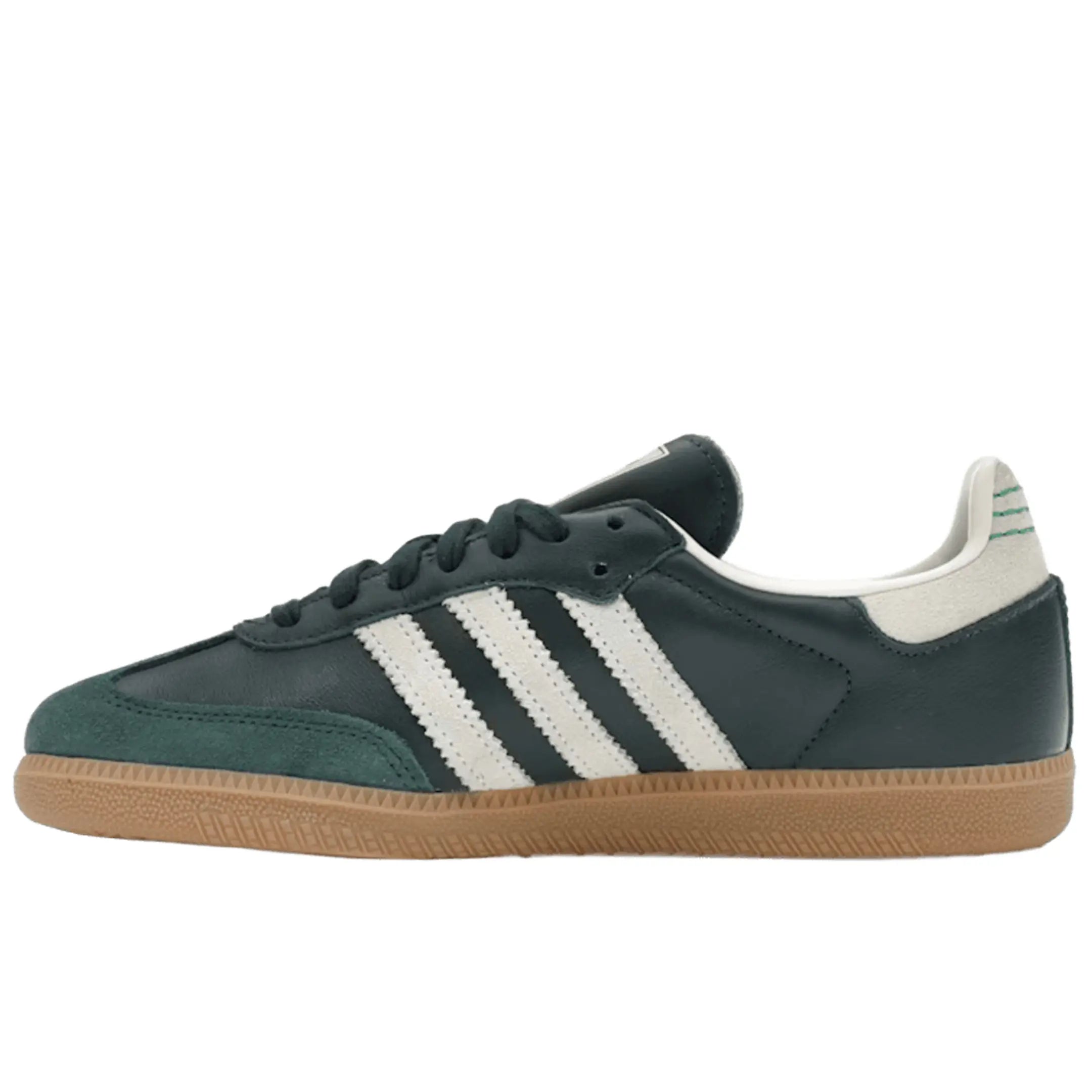 Adidas Samba OG Shadow Green Cream White Gold Metallic