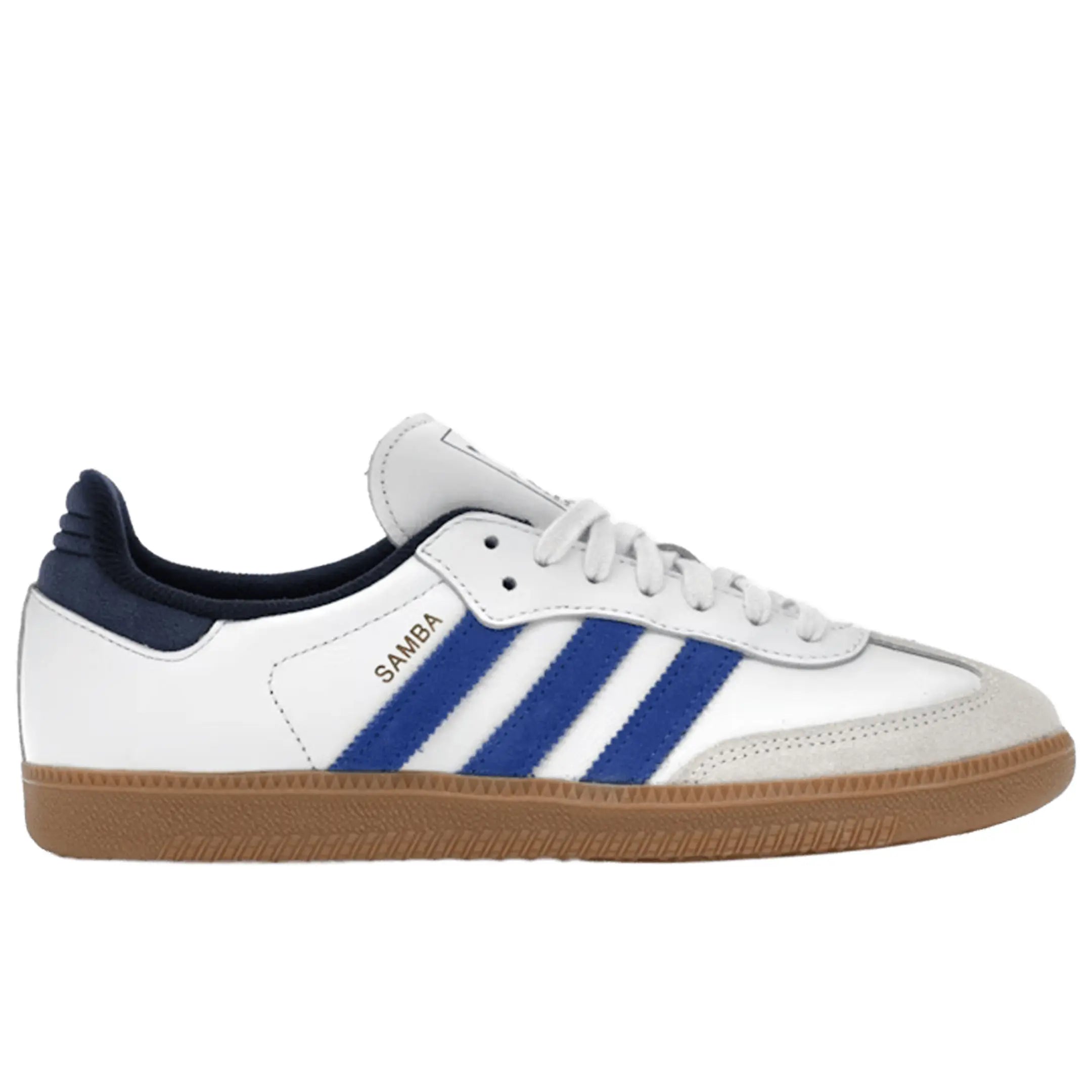 Adidas Samba OG White Royal Blue Night Indigo