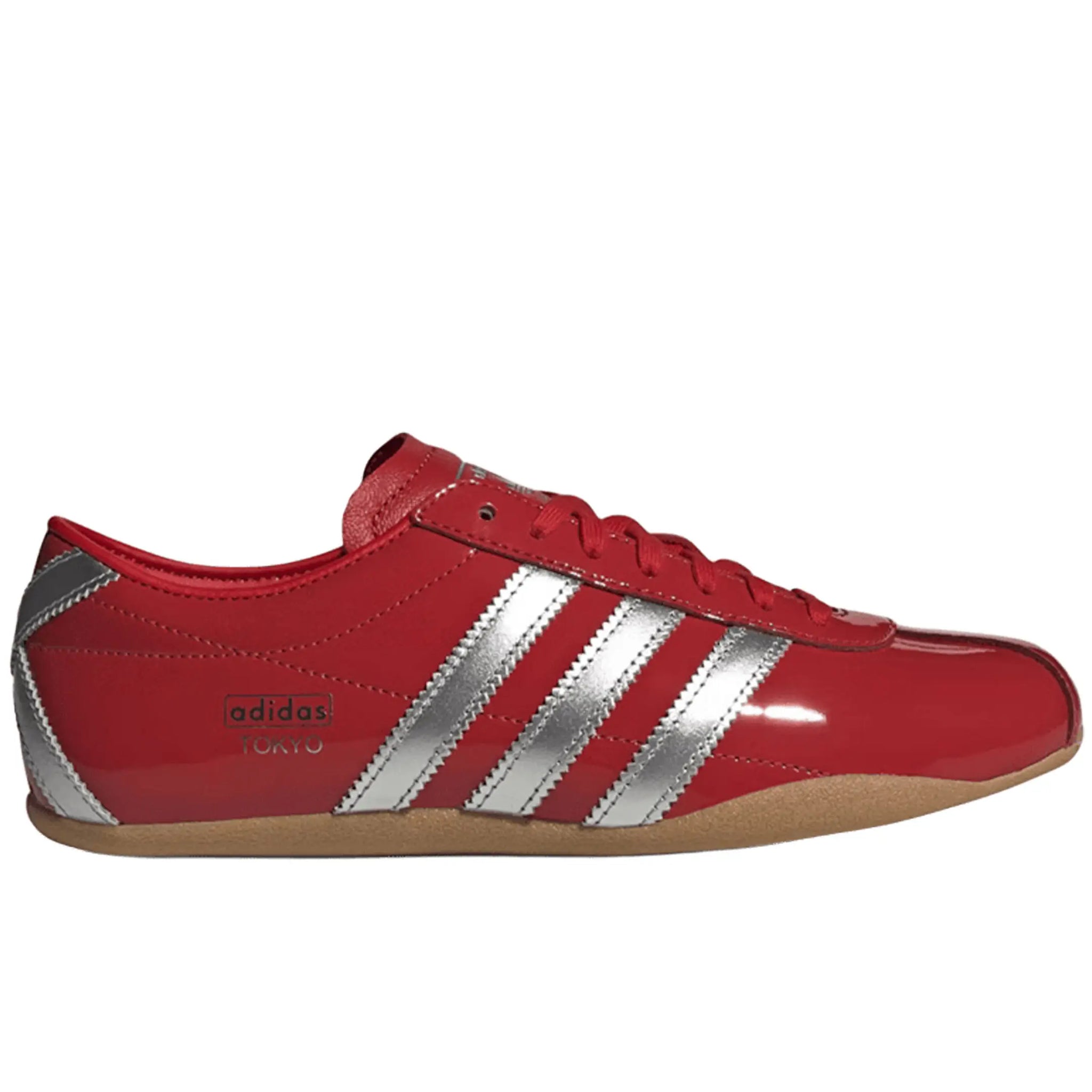 Adidas Tokyo Patent Red Silver Metallic