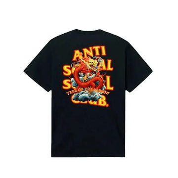Anti Social Social Club Dragon Black Tee