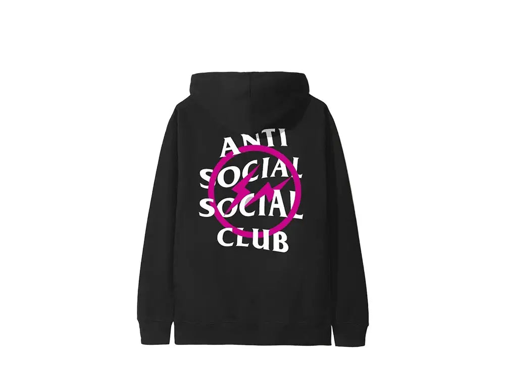 Anti Social Social Club Fragment Pink Hoddie
