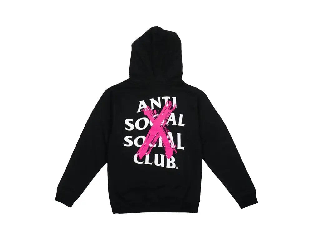 Anti Social Social Club Cancelled Black Hoddie