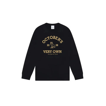 COLLEGIATE LONGSLEEVE T-SHIRT(Black)