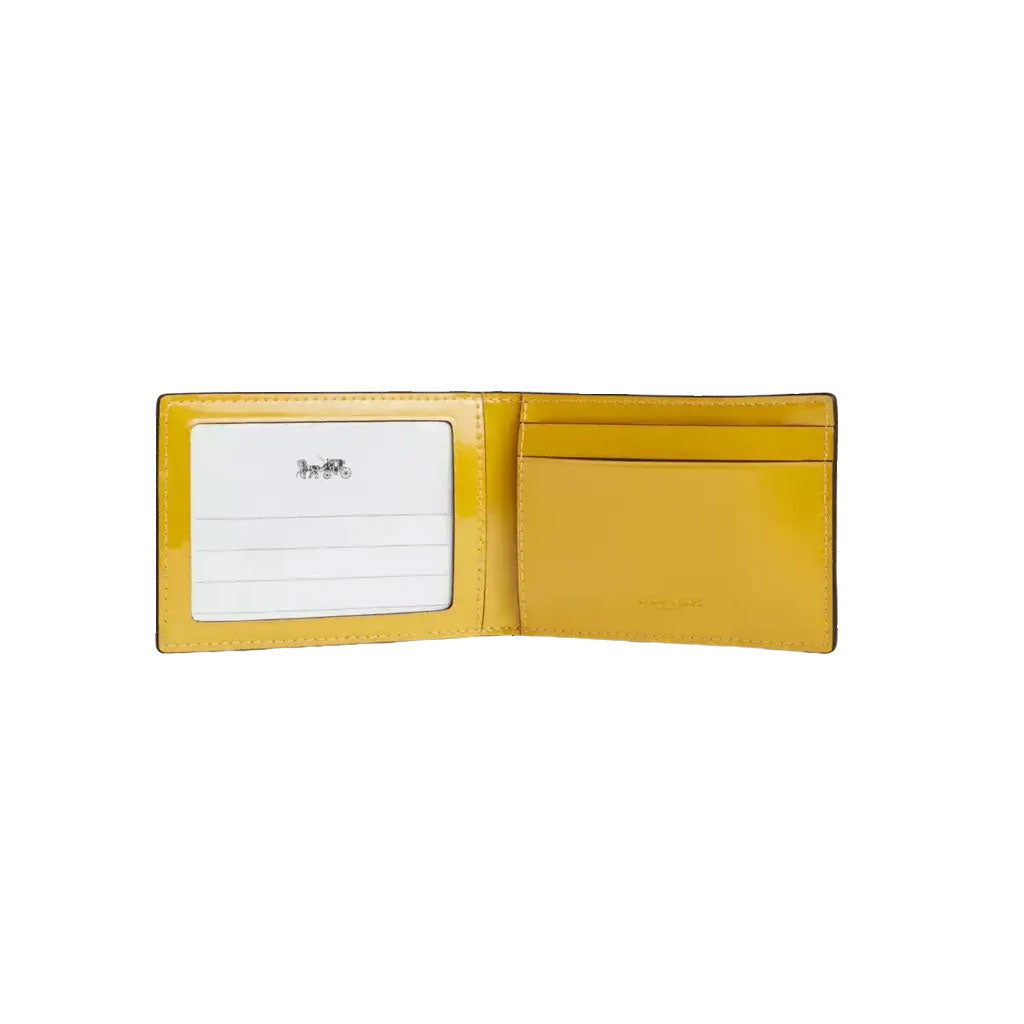 Compact Billfold Wallet In Signature Leather
