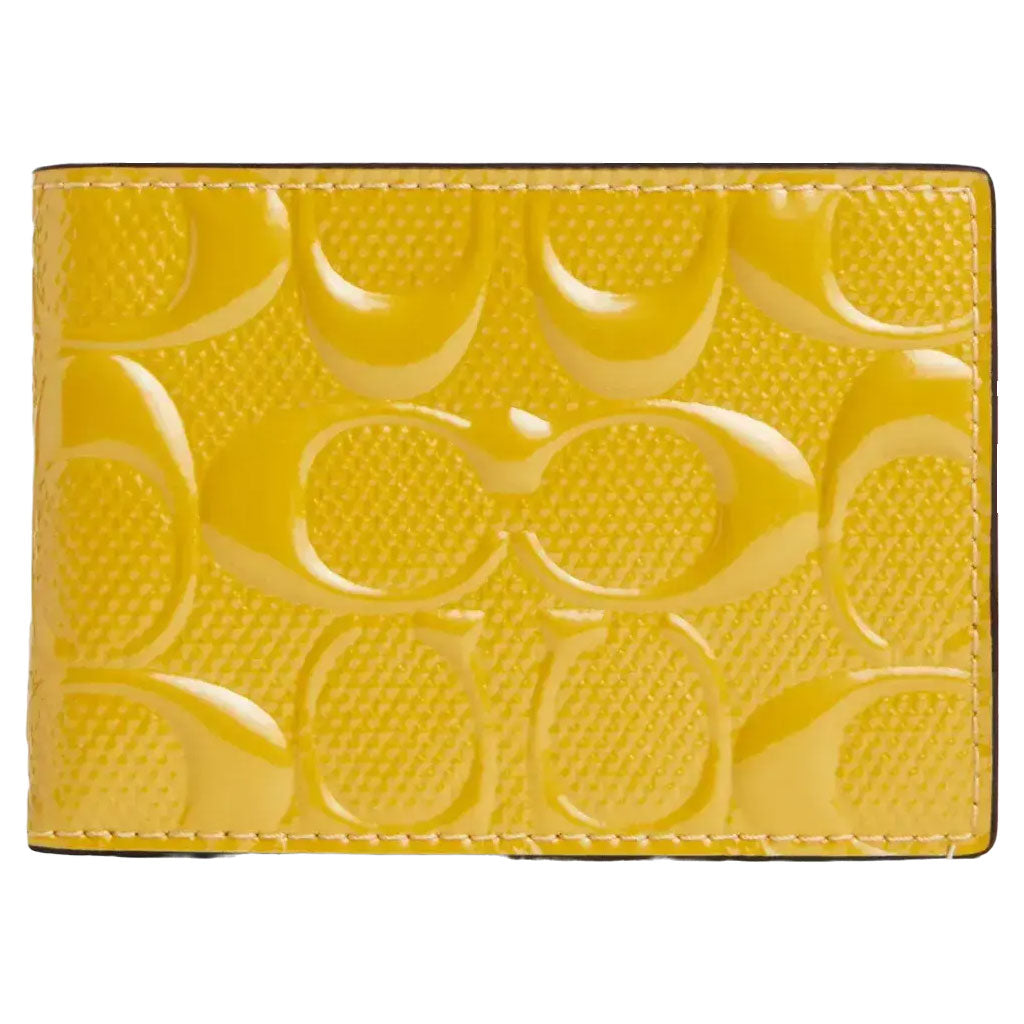 Compact Billfold Wallet In Signature Leather